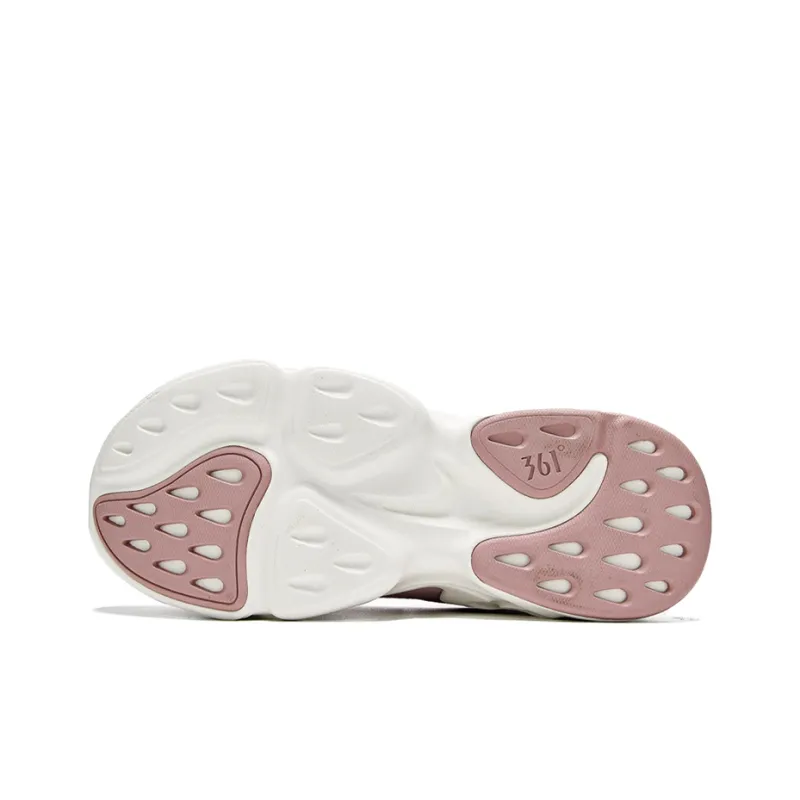361° Chunky Sneakers Women's Low Top Pink/White-3