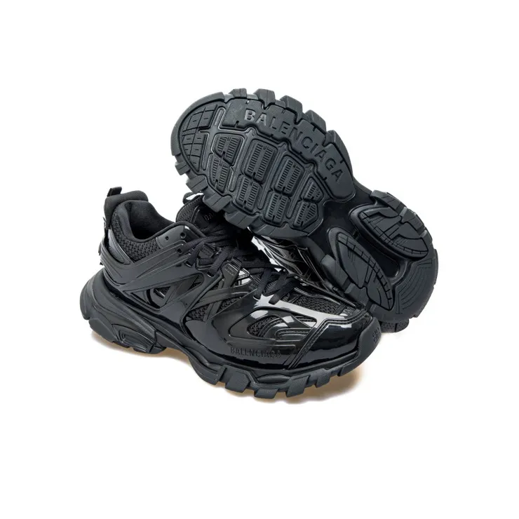 Balenciaga Track Black Patent-4