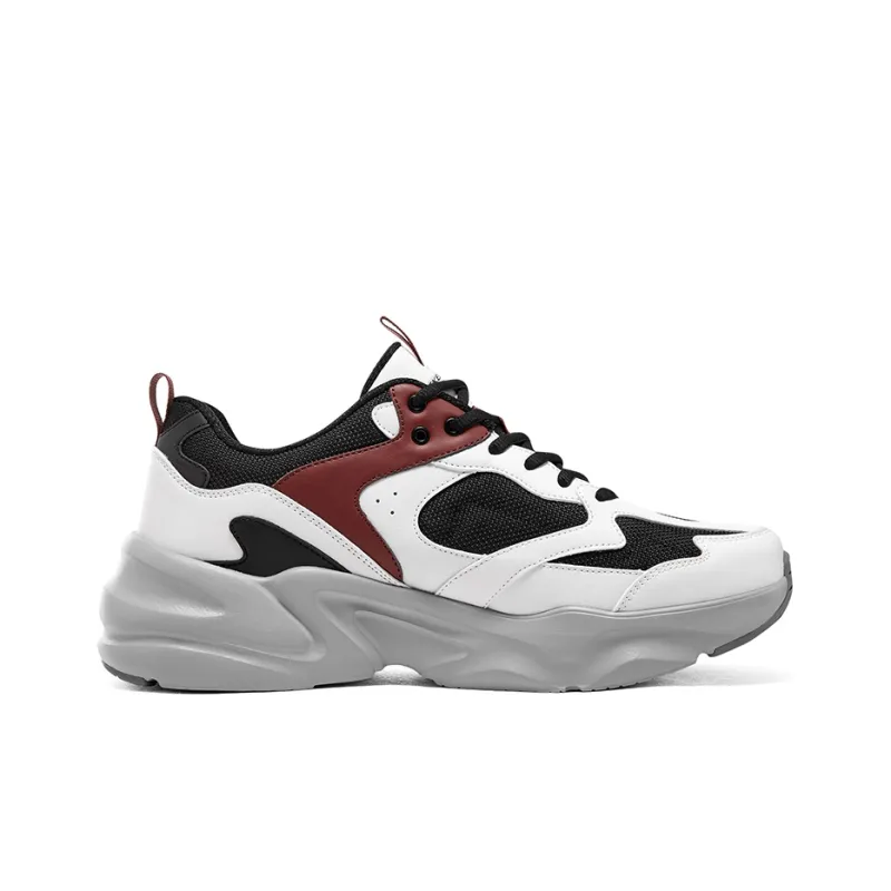 Skechers BOBS BAMINA 2 Slip Resistant, Abrasion Resistant, Breathable Low Top Chunky Sneakers Men's Red White-1