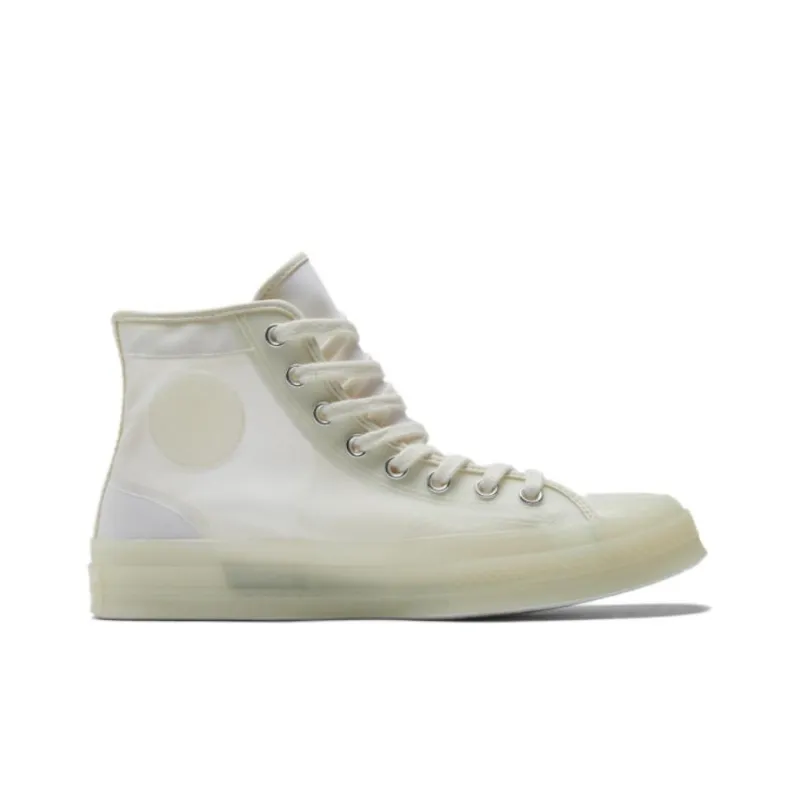 Converse Chuck 70 Hi Translucent Canvas Sneakers 'Egret'-1
