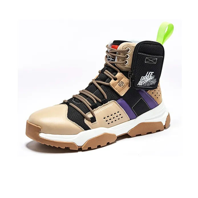 Lee Outdoor Boots Men Beige Yellow-2
