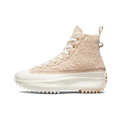 Converse Run Star Hike Hi Platform Sherpa Farro