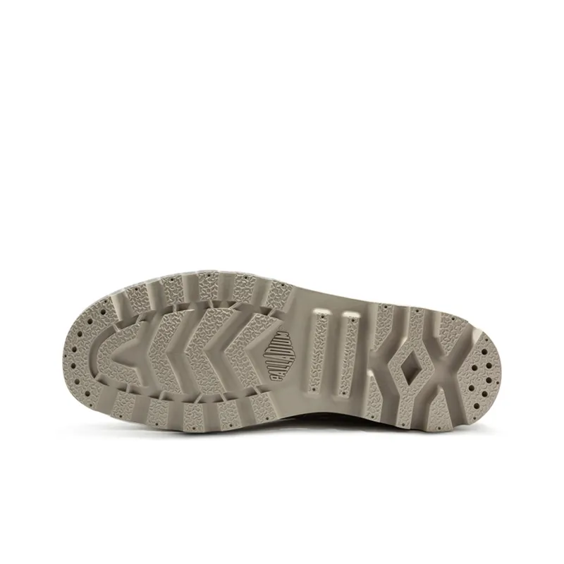 Palladium Pallabrouse Bgy Con Anti Slip Wear Resistant High Top Canvas Shoes Unisex Gray-4