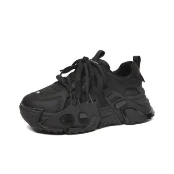 CAMEIDO Chunky Sneakers Women's Black