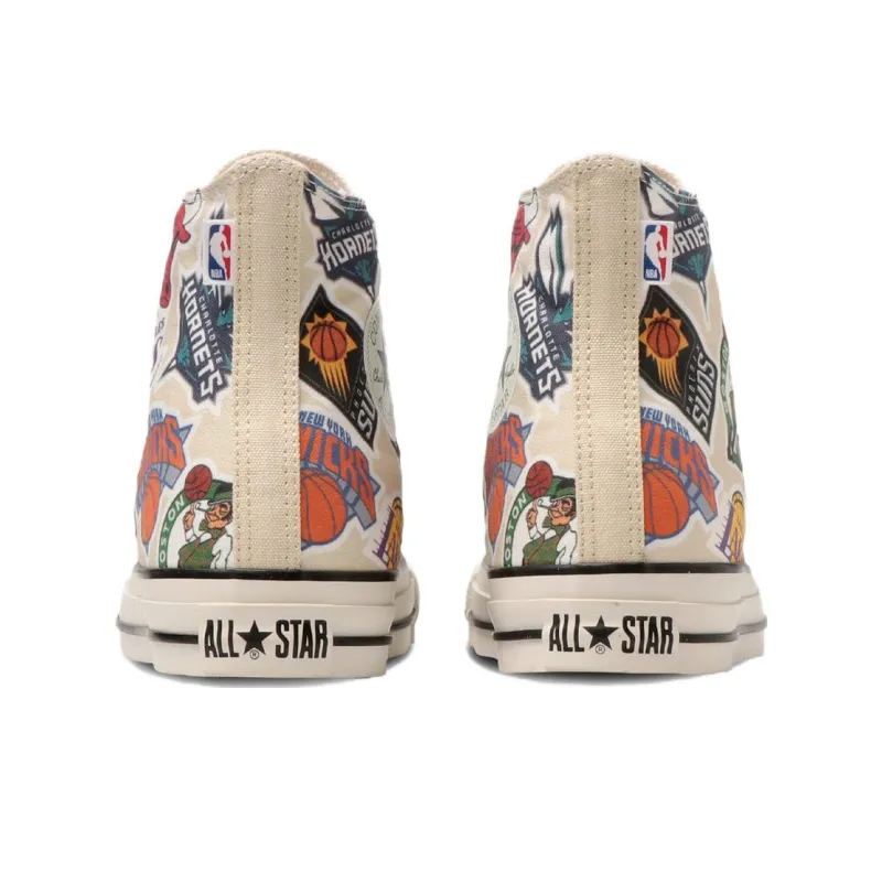 Converse All Star X Nba Hi 'Off White Multi color'-4