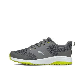 PUMA Grip Fusion Sport 3.0 Low Top Golf Shoes Men's Gray Green