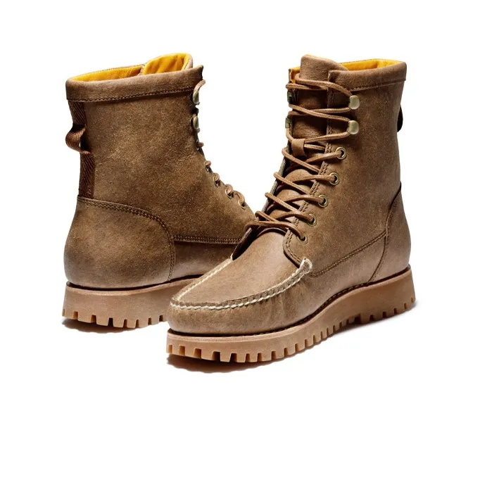 Timberland 6 Inch Jacksons Landing Moc Toe Boot 'Brown'-3