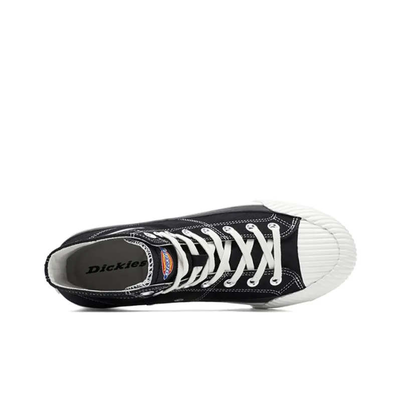 Dickies Canvas Shoes Unisex High Top Black-2