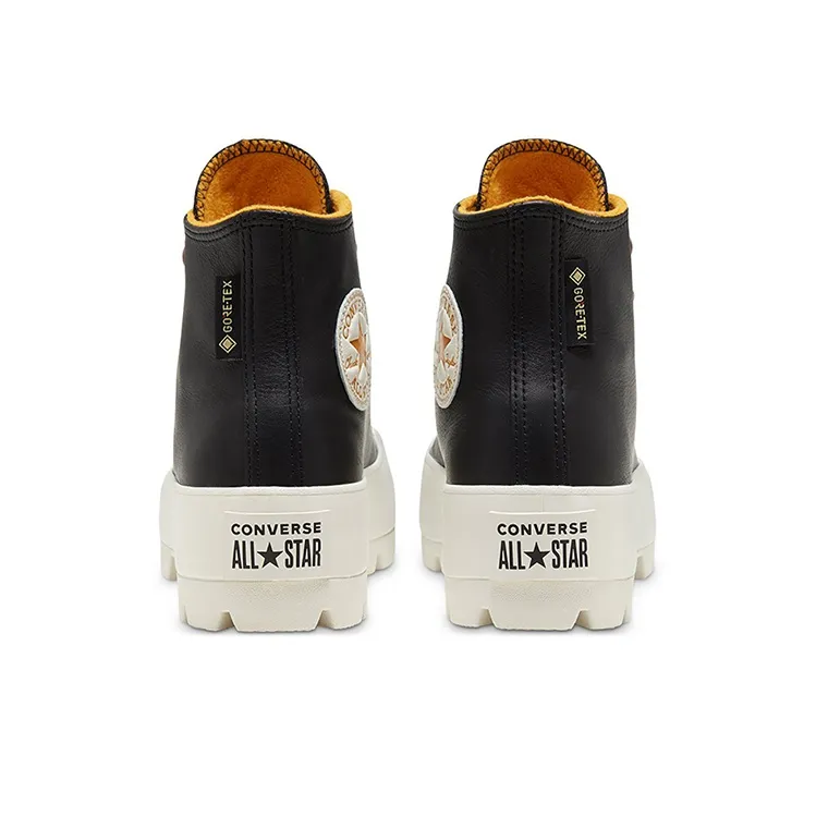 Converse Women's Chuck Taylor All Star Lugged Winter High Gtx 'Black Saffron Yellow' Women's-4