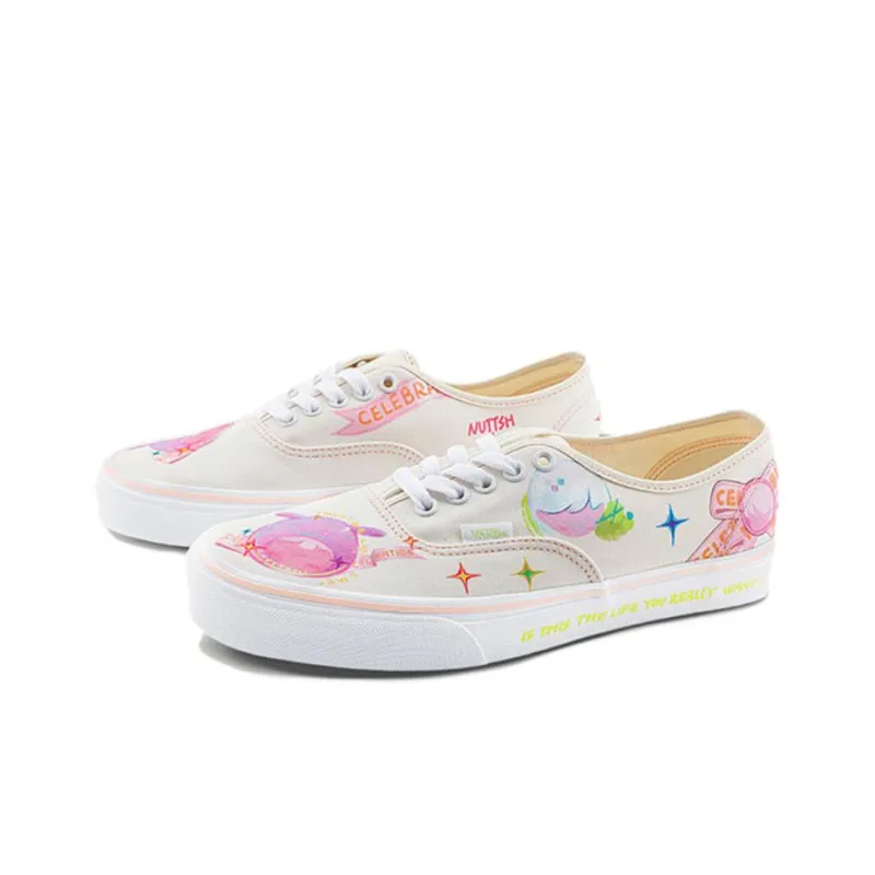 Vans Nuttsh X Authentic Otw Art Collection 'Marshmallow'-2