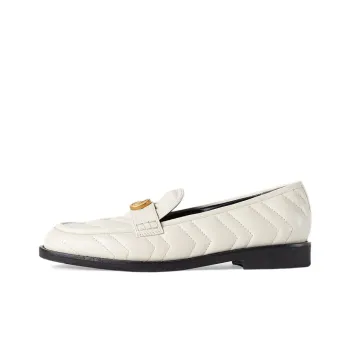 GUCCI Marmont Matelassé Loafer White Women's