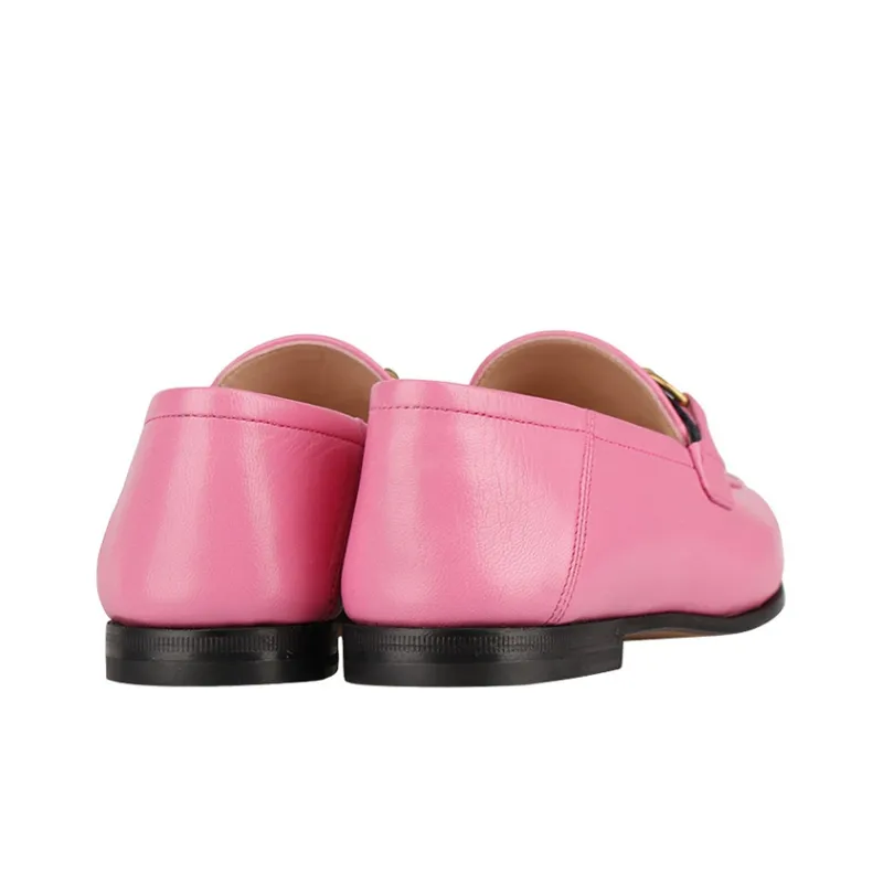 GUCCI Horsebit-detail Leather Loafers-2