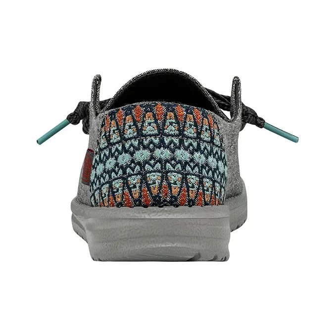 Heydude Casual Single Shoes Women's Elegant Gray-5