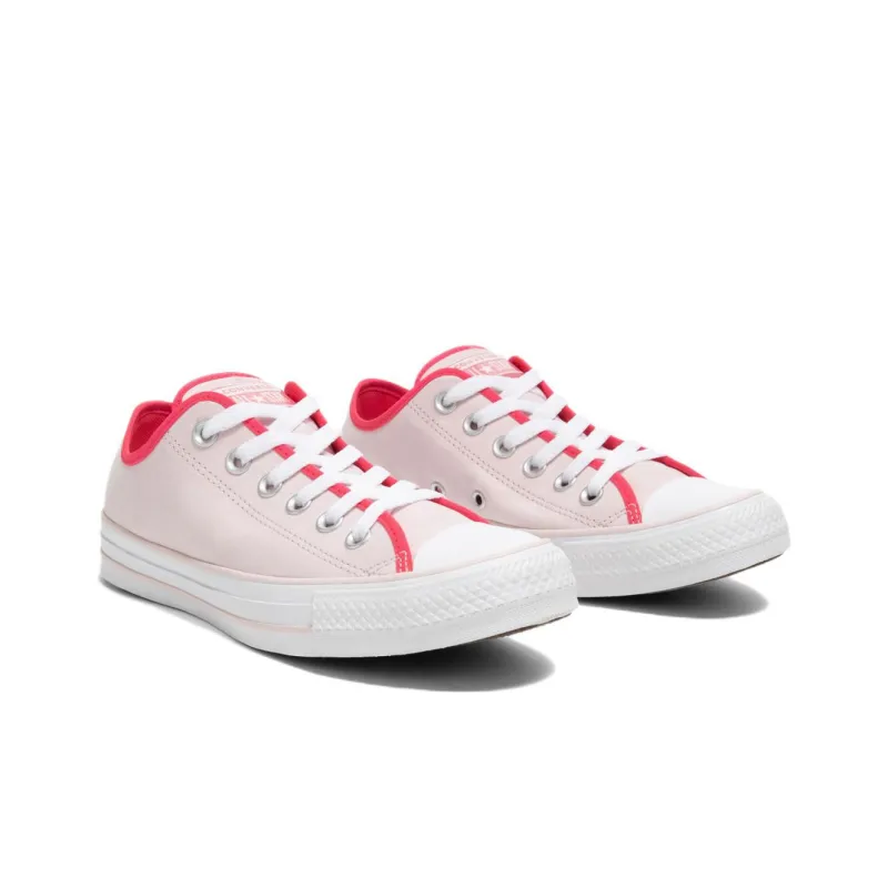 Converse Chuck Taylor All Star Anti-Slip And Wear-Resistant Coverage Low-Top Canvas Shoes Women's Pink-1