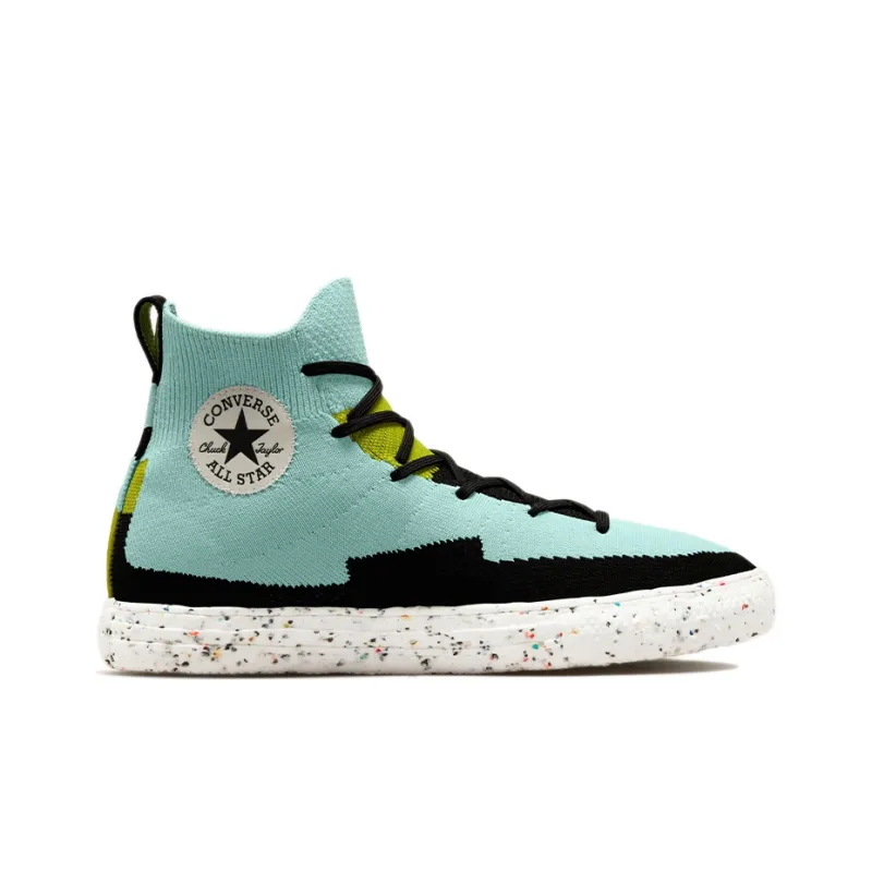 Converse Chuck Taylor All Star Knit Hi Renew Crater Soft Aloe-1