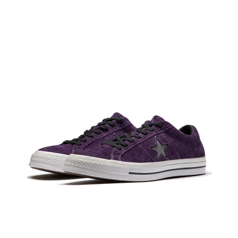 Converse One Star White Purple-2