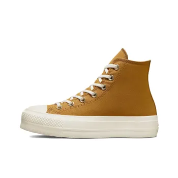 Converse Chuck Taylor All Star Lift Platform 'Brown Yellow' Women's