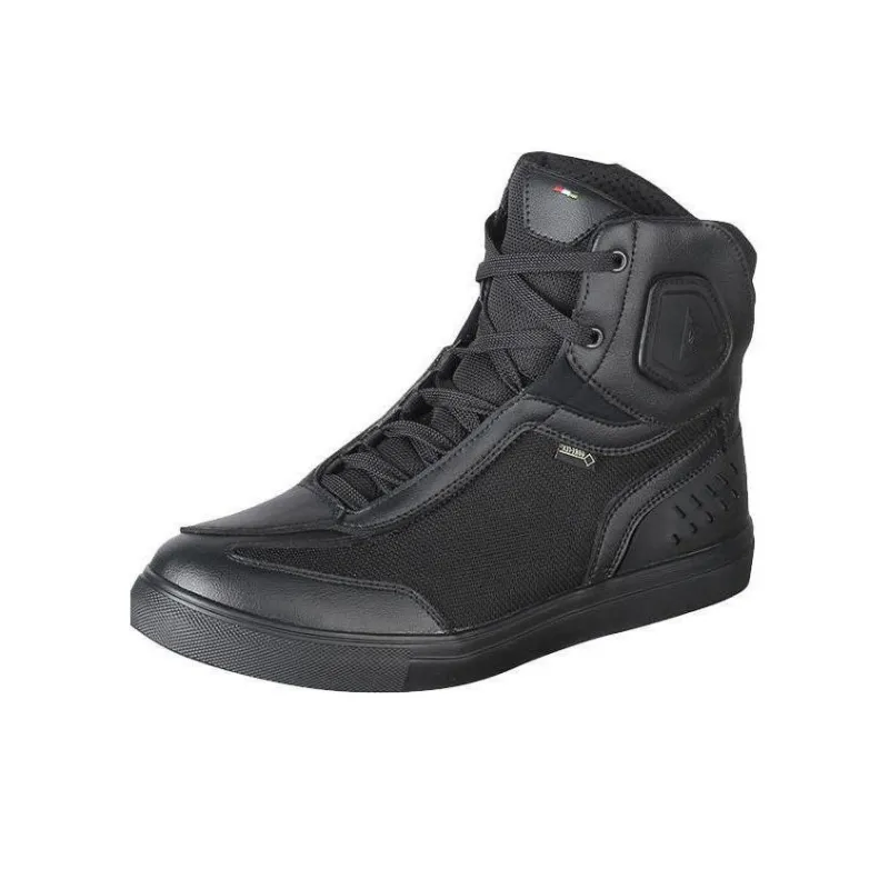 DAINESE Street Darker Gore Te Anti Slip Wear Resistant High Top Cycling Shoes Men's Black-0