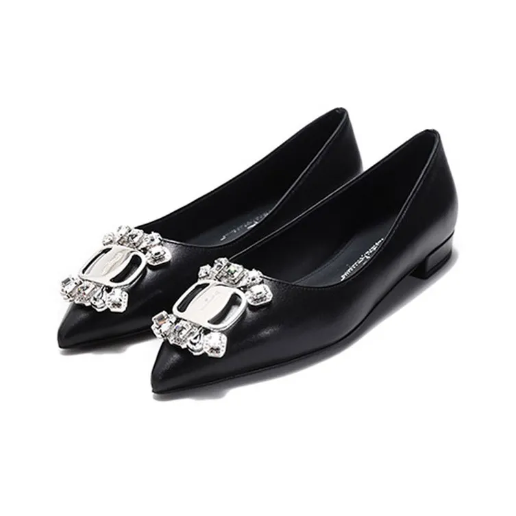 FERRAGAMO Casual Single Shoes Women's Black-2