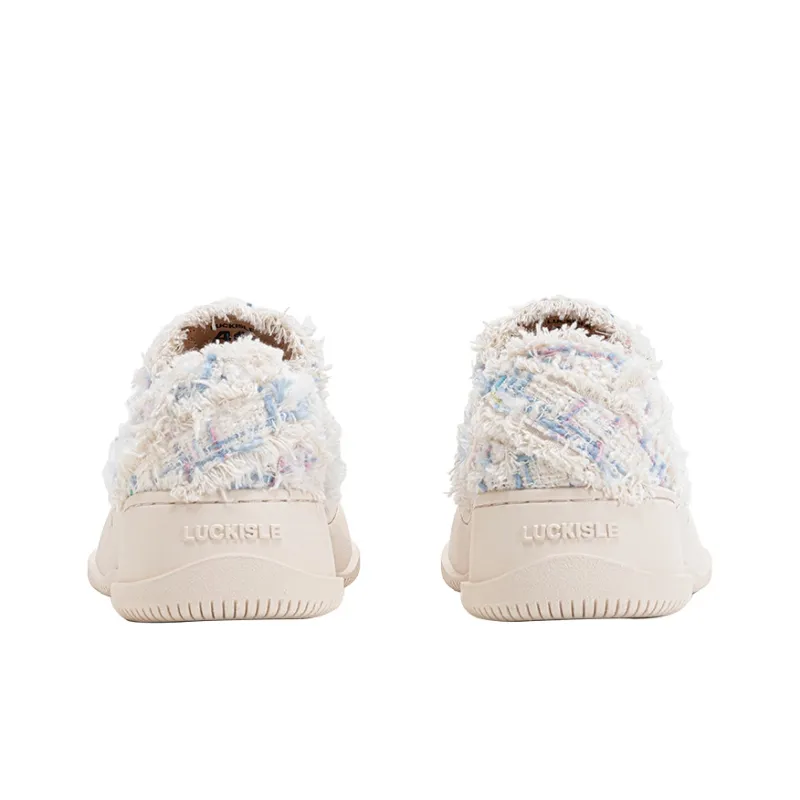 LUCKISLE Step By Step Lotus Lucky Shoes Low-Top Canvas Shoes Unisex Dopamine Blue-6