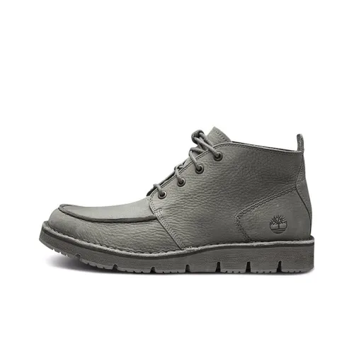 Timberland Outdoor Boots Men Mid-Top Gray