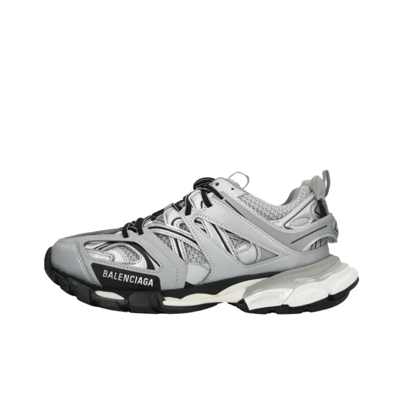 Balenciaga Track Sneaker 'Metallic Silver' Women's-0