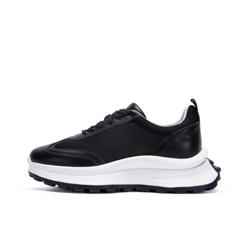 CHCH Platform Mesh Cortez Shoes Cushioned Slip-Resistant Breathable Low-Top Chunky Sneakers Women's-0