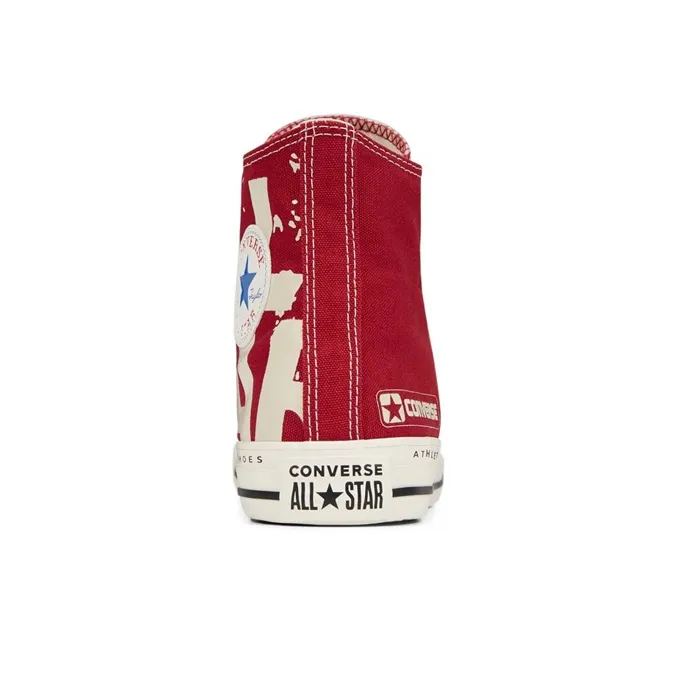 Converse Chuck Taylor All Star Bold Branding High Top 'Red White'-3
