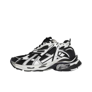 Balenciaga Runner White Black White Women's