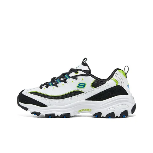 Skechers D'Lites 1.0 'White Black Multicolor' Women's