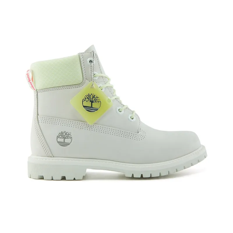 Timberland Premium 6 Inch White Women's Boots-1