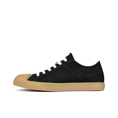 Pony Canvas Shoes Women's Low Top Brown