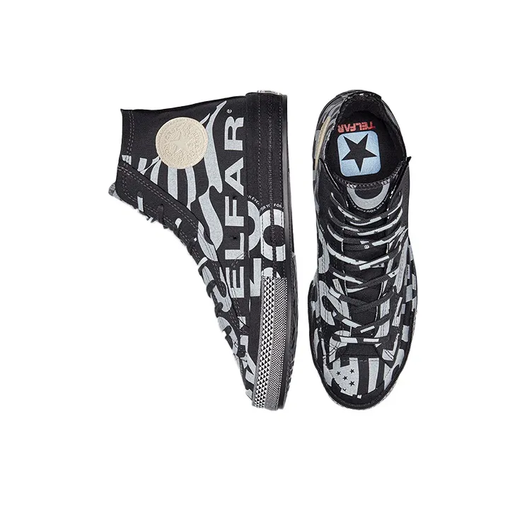 Converse Chuck Taylor All Star 70 Hi Telfar Black White-4