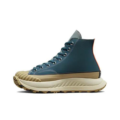 Converse Chuck Taylor All Star Canvas Shoes Unisex High-Top Blue/Brown