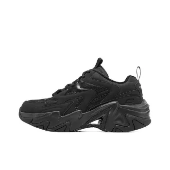 Skechers Stamina V6 Cushioning, Slip Resistant, And Abrasion Resistant Low Top Chunky Sneakers Men's Black