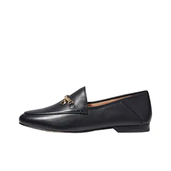 COACH Hannah Chain strap Leather Loafers