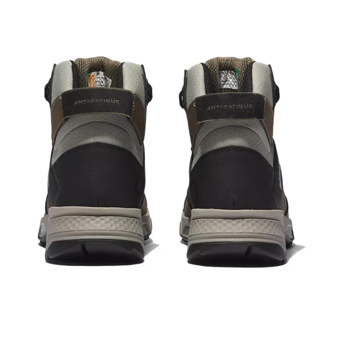 Timberland Waterproof And Wear-resistant Short Outdoor Boots Men's Black Gray Brown-4