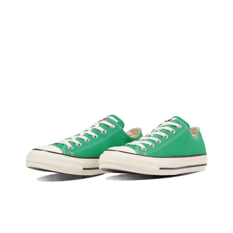 Converse Chuck Taylor All Star Anti Slip Wear Resistant Low Top Canvas Shoes Unisex Green Japan Version-2