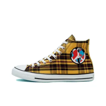 Chuck Taylor All Star Converse High 'Plaid Pack World Peace'