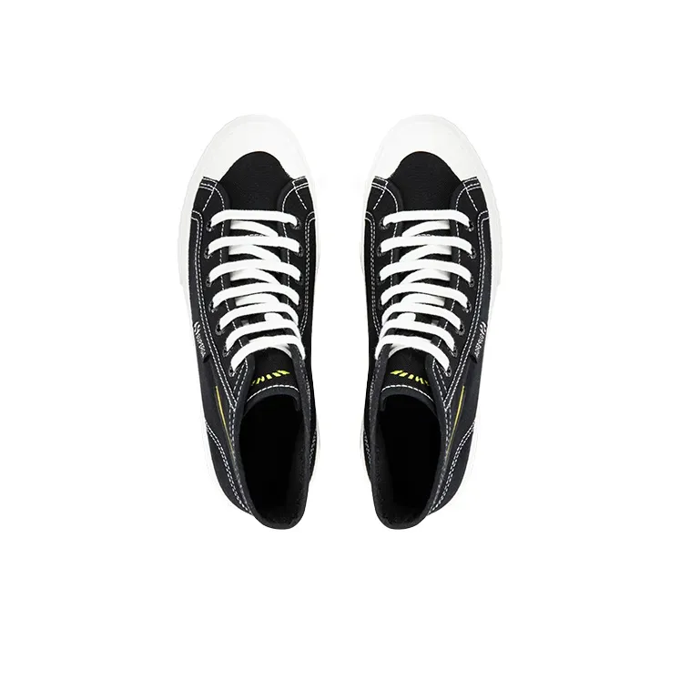 SUPERGA Canvas Shoes Unisex High-Top Black-3