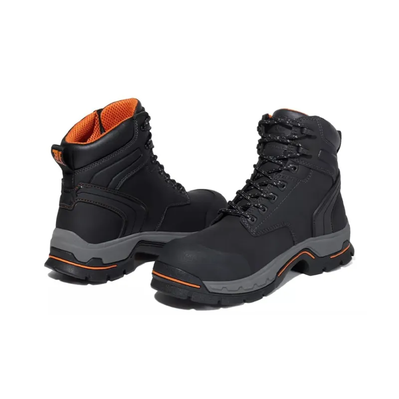 Timberland Stockdale 6 Inch Alloy Toe Work Boot 'Black'-1