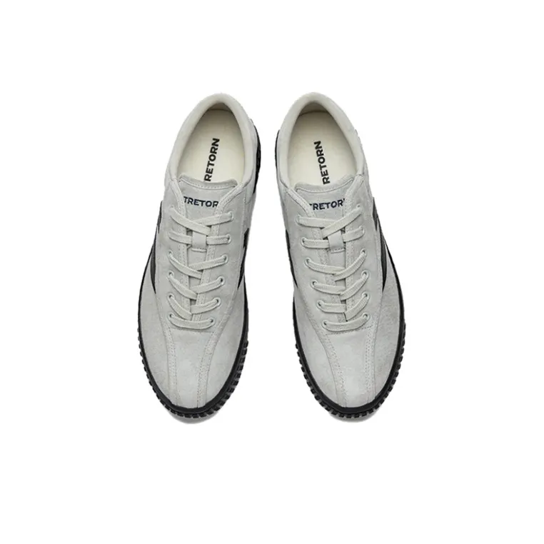 TRETORN Nylite Plus L Anti-Slip Wear-Resistant Low-Top Canvas Shoes Men's Black-4