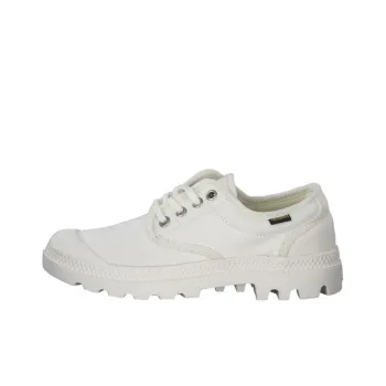 Palladium Pampa Ox Originale Anti-Slip And Wear-Resistant Breathable Low-Top Canvas Shoes Unisex White