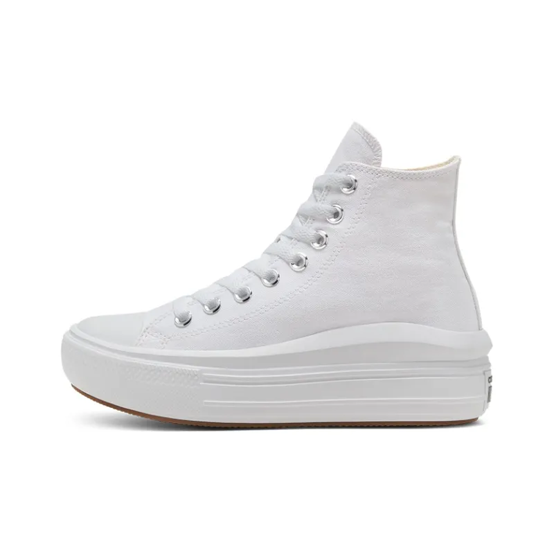 Converse Chuck Taylor All Star Move Hi White Women's-0