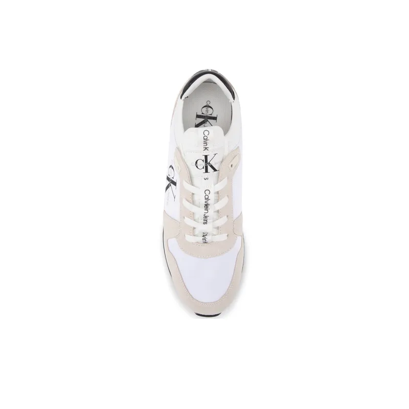 CKJ CALVIN KLEIN JEANS Low-Top Casual Shoes Men's Moon White-2
