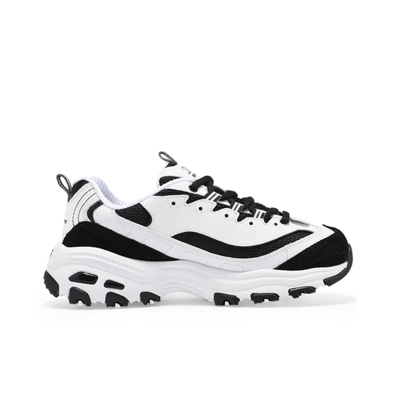 Skechers D'lites White Black Women's-1
