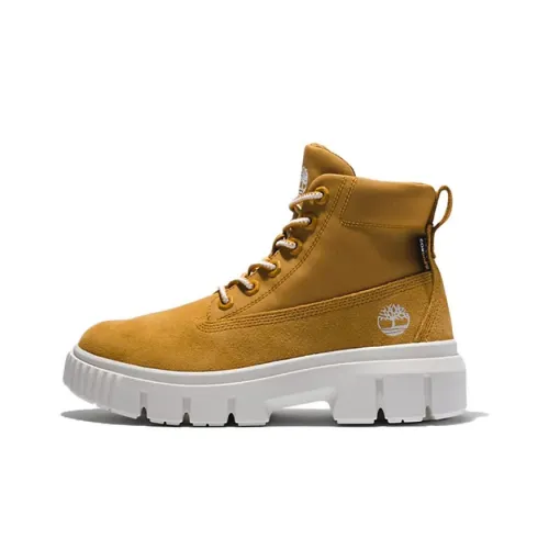 Timberland Outdoor Boots Women's Mid-Top Earth Yellow