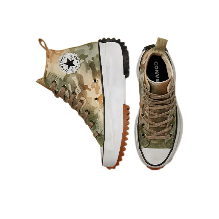 Converse Run Star Hike Canvas Shoes Green-3