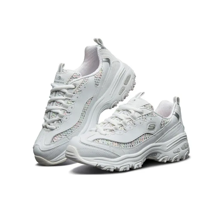 Skechers D'lites 1.0 Sneaker Gs White Women's-2