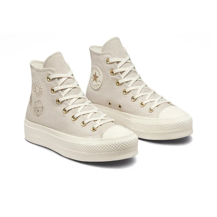 Converse Chuck Taylor All Star Lift Platform High 'Golden Elements' Women's-2